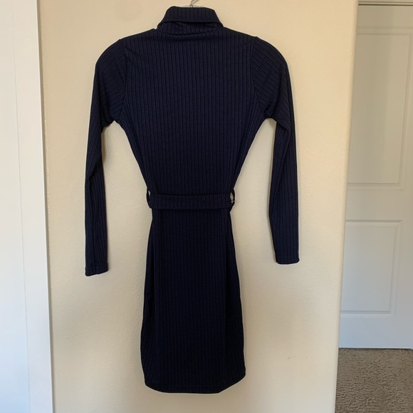 Miss Selfridge navy dress - Picture 2 of 4